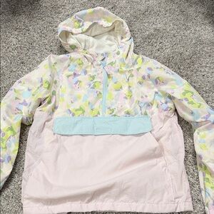 Cat and jack Colorful Hooded Windbreaker